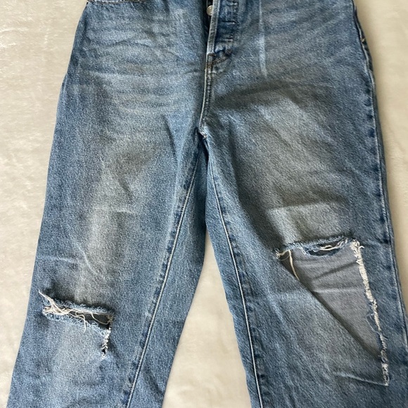 PacSun High Rise Straight busted knee - Picture 3 of 10